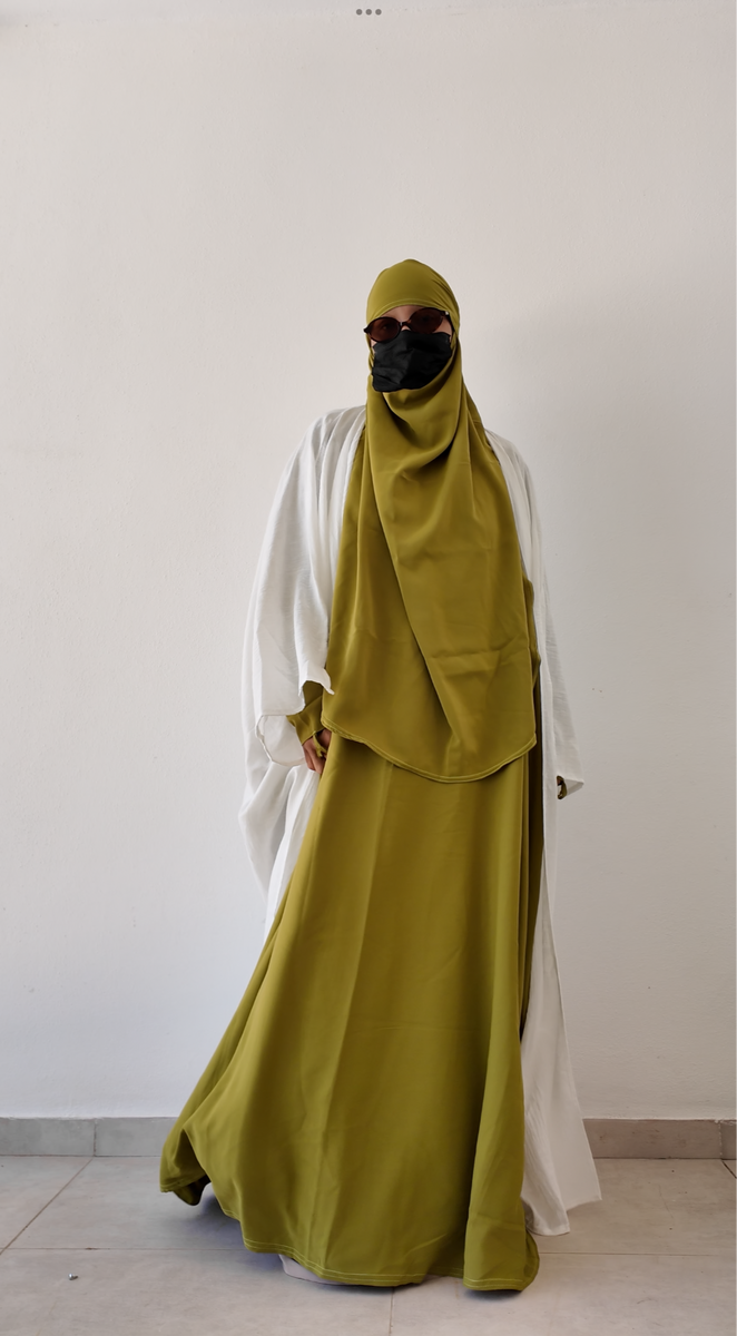 AL MASTURAH ABAYA ZIPP DELUXE ( all colours) premium main image 0