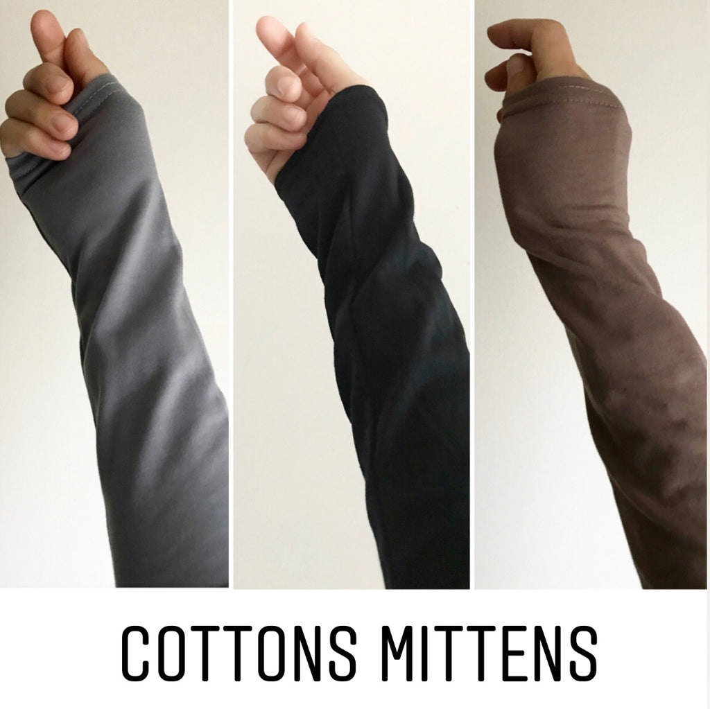 NEW SLEEVES COTTON EFFECT COMFORT GLOVES