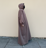 ABAYA HOODIE COAT BARDA KNIT