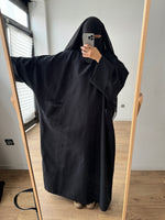 ABAYA CARGO ALAÏA POCKETS