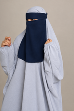 NIQAB 1 LAYER MEDINE SILKY TOUCH