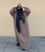 ABAYA HOODIE COAT BARDA KNIT