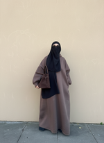ABAYA HOODIE COAT BARDA KNIT