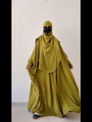 AL MASTURAH ABAYA ZIPP DELUXE ( all colours) premium
