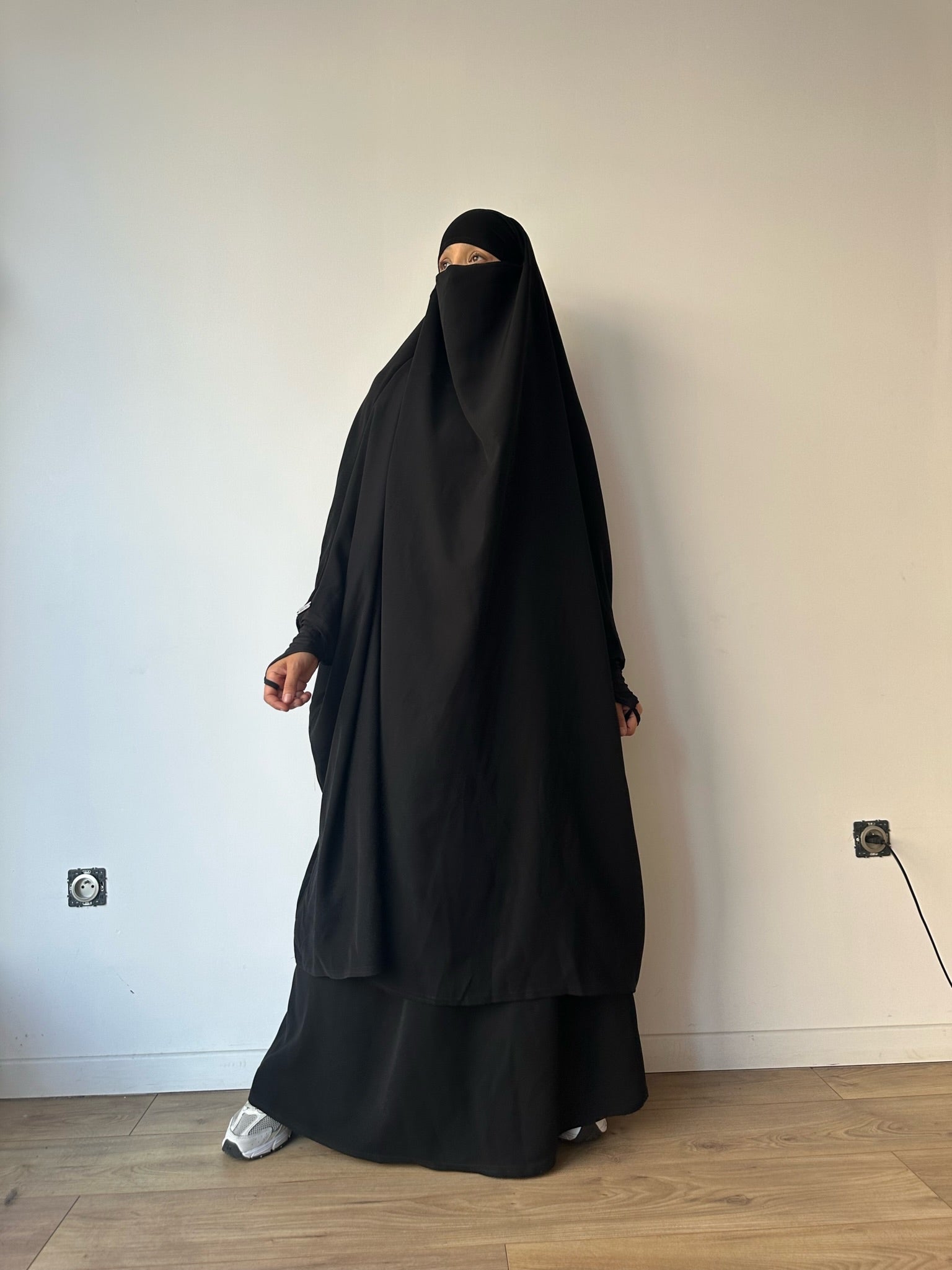 JILBAB CAVIARY PRESTIGE DELUXE tok (2 pieces skirt set )