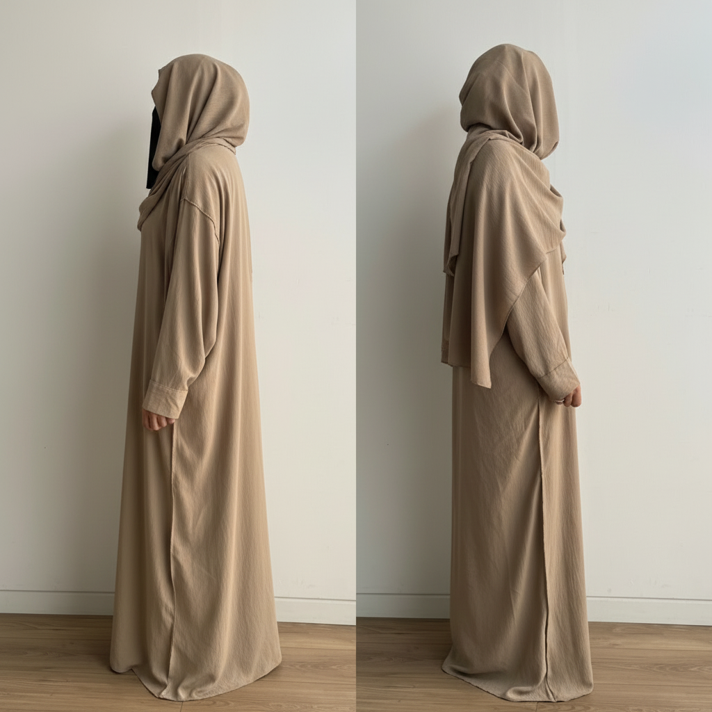 ABAYA + SCARF SET AWAL BASIC (all colours) sale