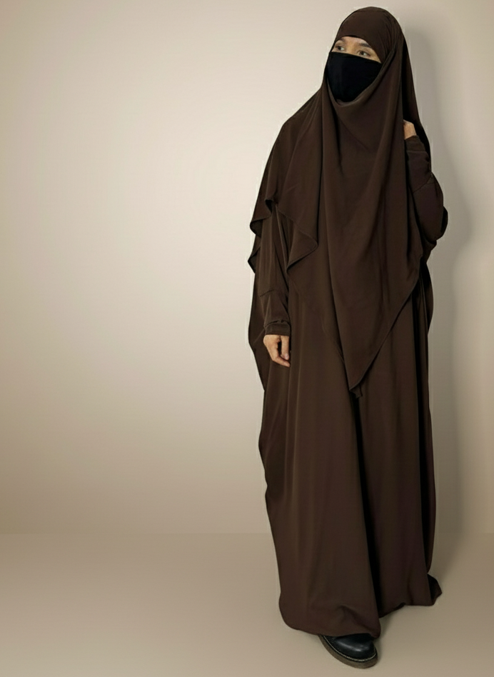 AMANA SET DELUXE (Abaya + Khimar)