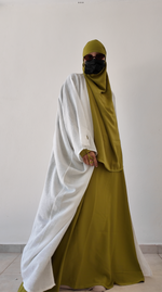 AL MASTURAH ABAYA ZIPP DELUXE ( all colours) premium