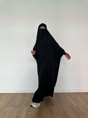 JILBAB CAVIARY PRESTIGE DELUXE tok (2 pieces skirt set )