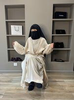 THE MALIKA SET     (ABAYA+KIMONO)