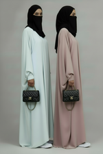 ABAYA MAXI BUTTERFLY ZIPP THE FARASHA Co PREMIUM (all shades )