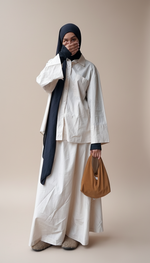 ALMAFI COTTON POCKET SET (Beige)