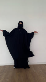 NEW KHAYRA CAVIARY DELUX SET (MAXI ZIPP TOP + SKIRT) tok