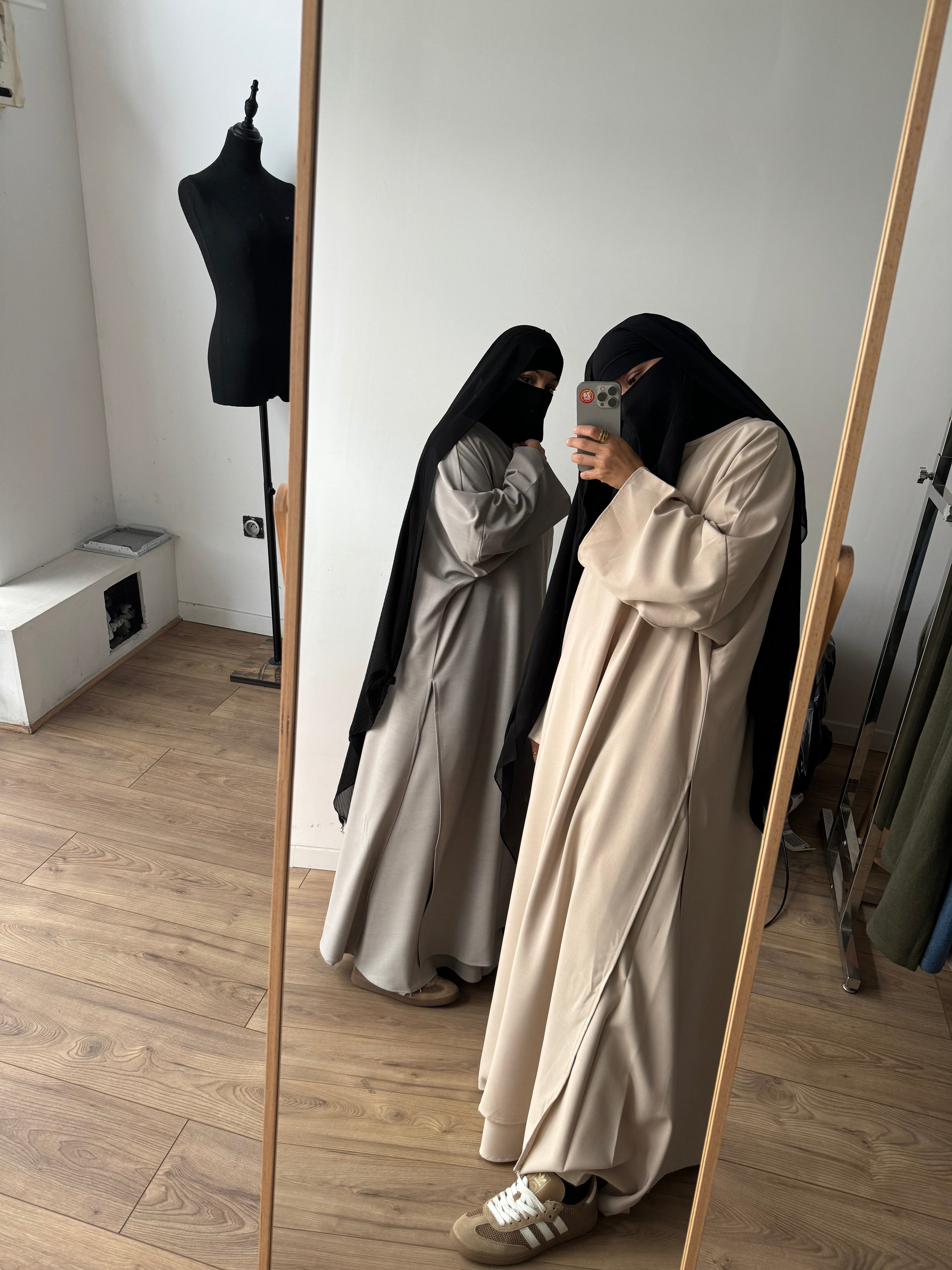 ALYA SUIT SET Long top + skirt (medium fabric )