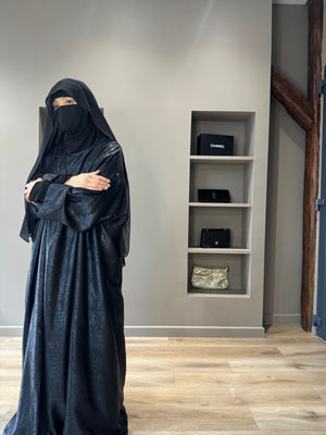 METALIKA SET (ABAYA+KIMONO)