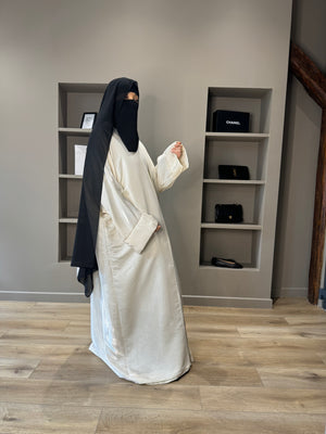 GOLDEN DUST SET PREMIUM (ABAYA+KIMONO)