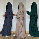 THE SIMPLY HAYYA SET (butterfly abaya + Khimar )