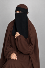NIQAB 1 LAYER MEDINE SILKY TOUCH