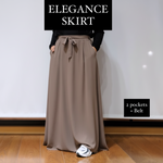 ELEGANCE LONG SKIRT POCKETS UMBRELLA Petite