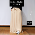 ELEGANCE LONG SKIRT POCKETS UMBRELLA Petite