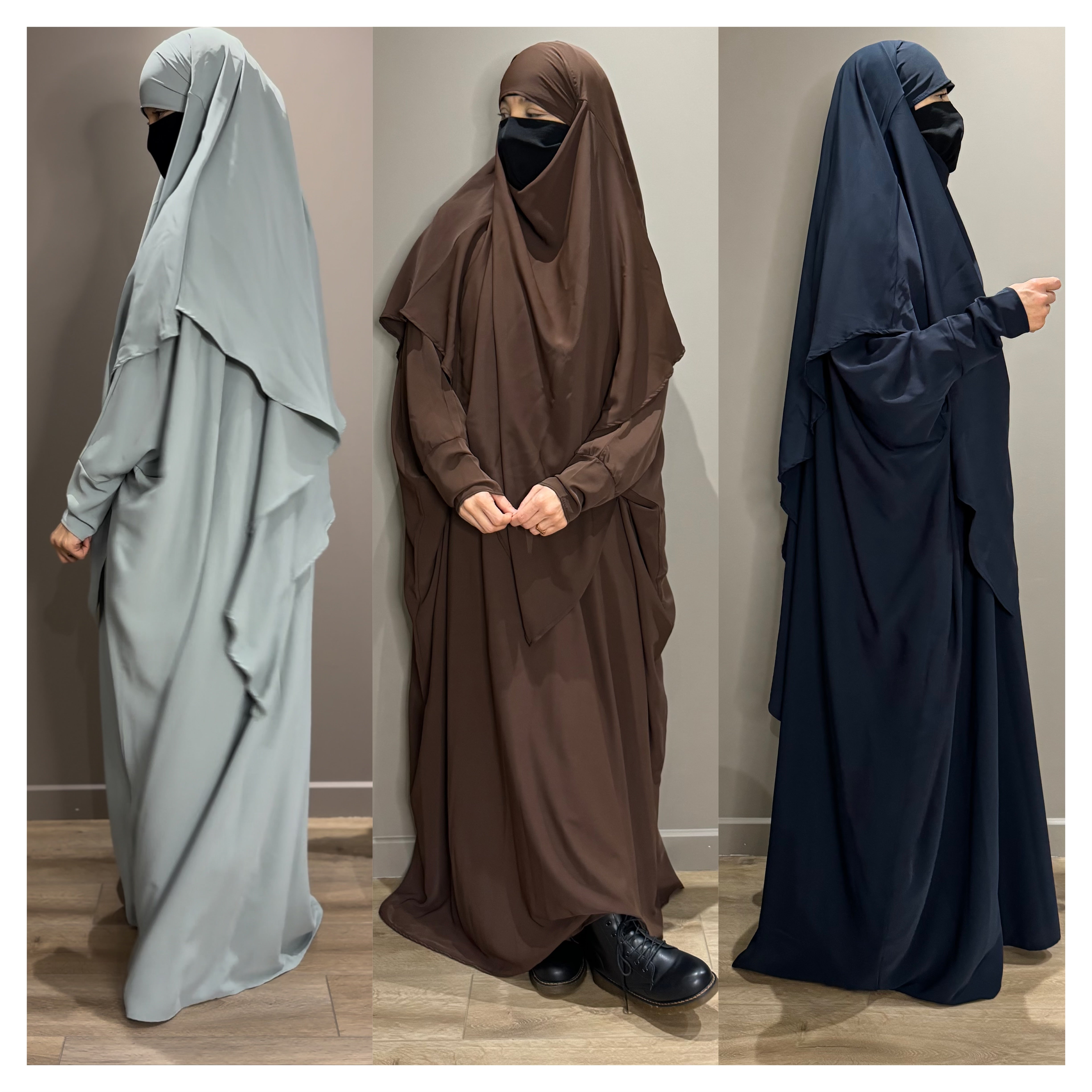 AMANA SET DELUXE (Abaya + Khimar)