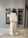 THE MALIKA SET     (ABAYA+KIMONO)