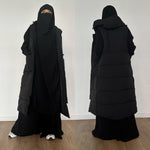 PUFFER COAT SLEEVELESS LYA ( knit )