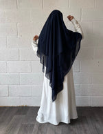KHIMAR CHIFFON LAYERS PRINCESS (all sizes and shades)