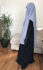 HALF NIQAB CREPE PREMIUM (all colours )