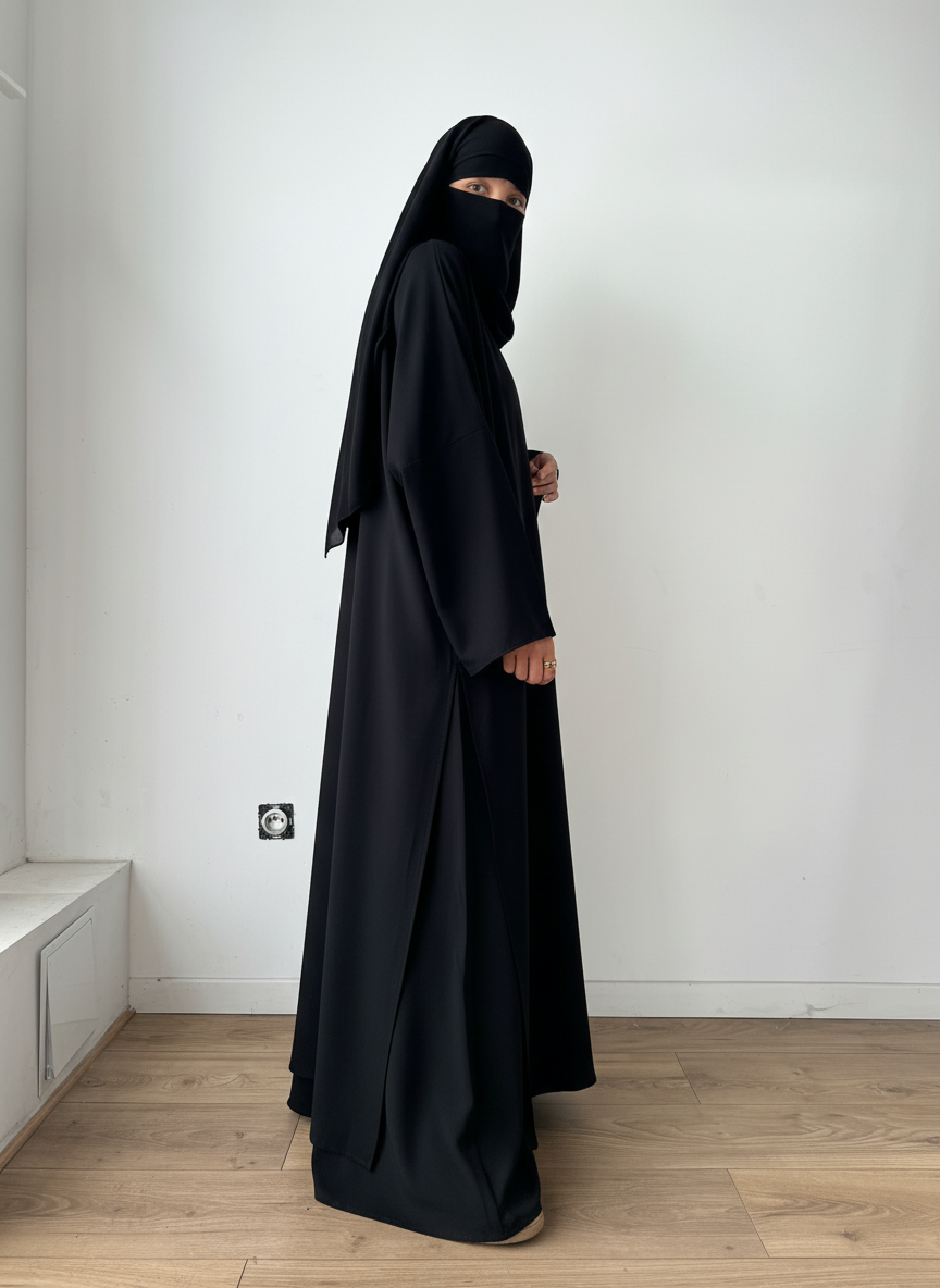 ALYA SUIT SET Long top + skirt (medium fabric )