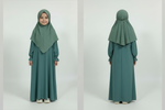MINI KHIMAR 2 LAYERS girl KIMY