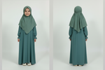 MINI KHIMAR 2 LAYERS girl KIMY