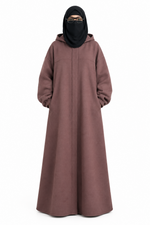 ABAYA HOODIE COAT BARDA KNIT