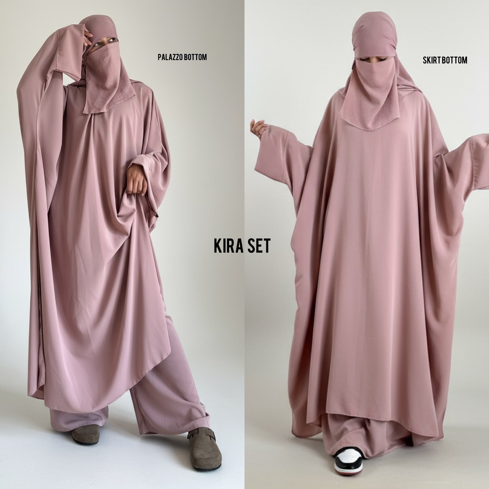 KIRA DELUX SET PREMIUM (Skirt or palazzo) all colours