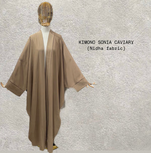 KIMONO JACKET POCKET SONIA CAVIARY