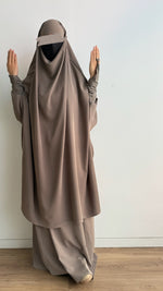 JILBAB CAVIARY PRESTIGE DELUXE tok (2 pieces skirt set )
