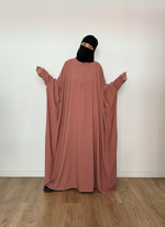 AL MASTURAH ABAYA ZIPP DELUXE ( all colours) premium