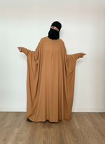 AL MASTURAH ABAYA ZIPP DELUXE ( all colours) premium