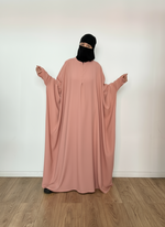 AL MASTURAH ABAYA ZIPP DELUXE ( all colours) premium