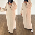 ABAYA SUEDE PETITE knit