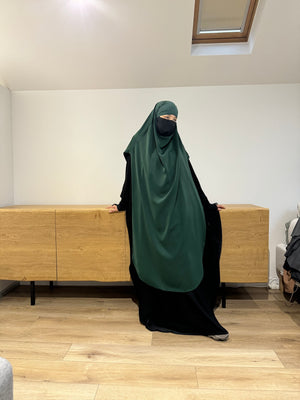 AL MASTURAH OPENED SIDES KHIMAR (3 lengths / all colours )