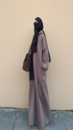 ABAYA HOODIE COAT BARDA KNIT