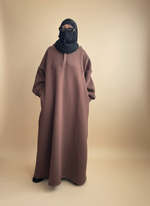 ABAYA HOODIE COAT BARDA KNIT