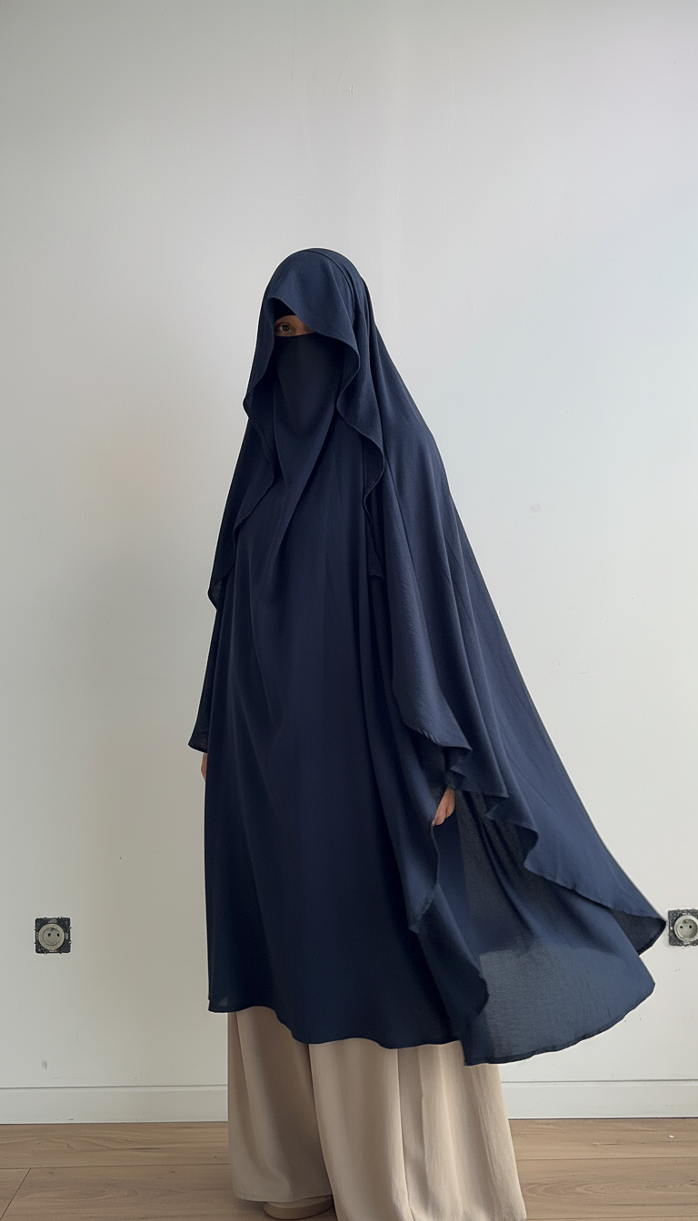 KHIMAR SHAWL WAVY SUTRA