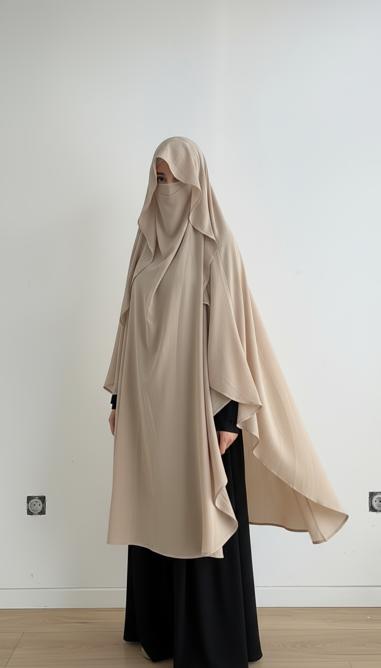 KHIMAR SHAWL WAVY SUTRA