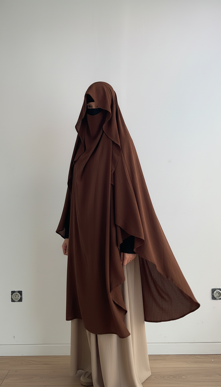 KHIMAR SHAWL WAVY SUTRA