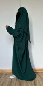 THE SIMPLY HAYYA SET (butterfly abaya + Khimar )