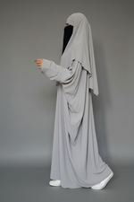 THE SIMPLY HAYYA SET (butterfly abaya + Khimar )