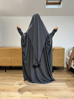 AL MASTURAH ABAYA ZIPP DELUXE ( all colours) premium