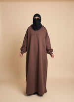 ABAYA HOODIE COAT BARDA KNIT